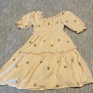 🎀 Zara girls puff sleeve sun dress